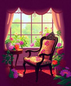 Reading Chair Paint Numbers