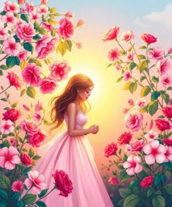 Botanical Romance Paint Numbers