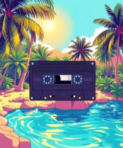 Tape Oasis Paint Numbers