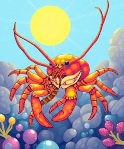 Coastal Crustacean Paint Numbers