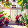Conservatory Philodendron Paint Numbers