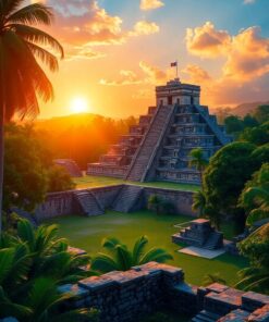 Ballcourt Ruins Paint Numbers