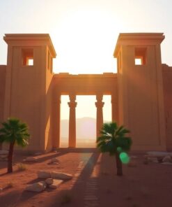 Palm Ruins Paint Numbers