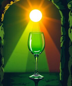 Vintage Glass Paint Numbers