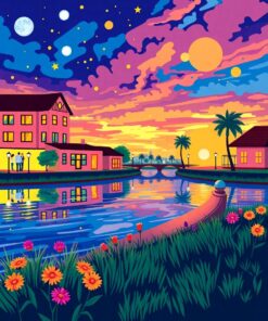 Ship Bottle Paint Numbers