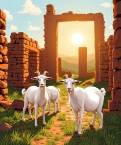 Among Ruins Paint Numbers