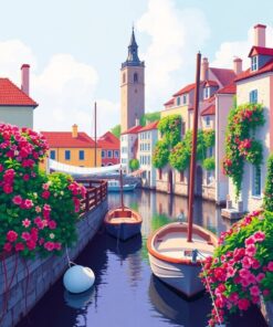 Floral Vines Paint Numbers