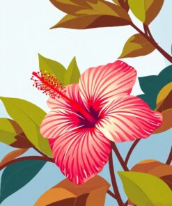 Midcentury Textile Paint Numbers