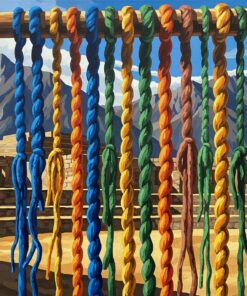 Sunlit Incan String Ledger Paint By Numbers