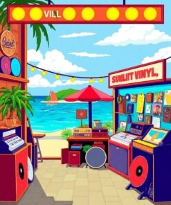 Music Shop Paint Numbers