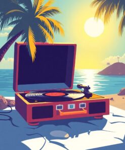 Record Player Paint Numbers