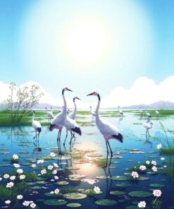 Crane Wetlands Paint Numbers