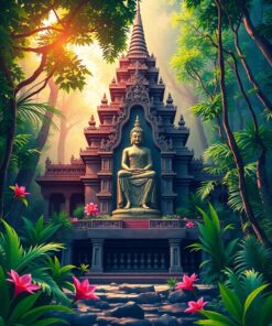 Buddha Relic Paint Numbers