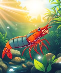 Stream Prawn Paint Numbers