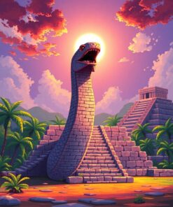 Stone Serpent Paint Numbers