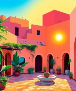 Medina Garden Paint Numbers