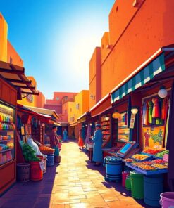 Medina Stalls Paint Numbers