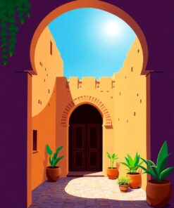 Oasis Entrance Paint Numbers