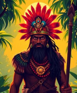 Jungle Warrior Paint Numbers