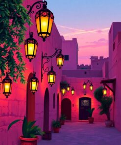 African Lamps Paint Numbers