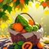 Papaya Basket Paint Numbers