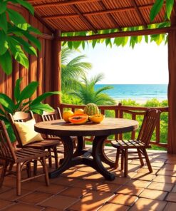 Papaya Table Paint Numbers