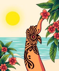 Arm Ink Paint Numbers