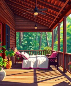 Porch Slumber Paint Numbers