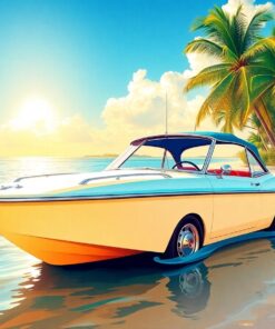 Bahamian Runabout Paint Numbers