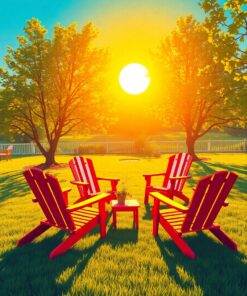 Lawn Seating Paint Numbers