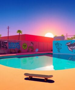 Skate Pool Paint Numbers