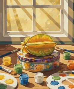 Sunlit Starfruit And Tin Paint By Numbers