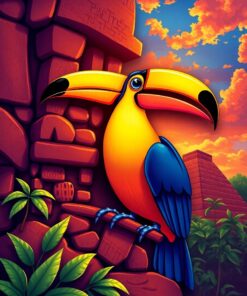 Ancient Carving Paint Numbers