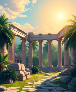 Athena Ruins Paint Numbers