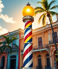 Barber Pole Paint Numbers