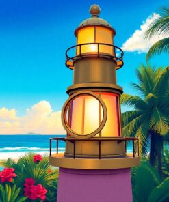 Brass Lens Paint Numbers