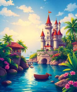 Castle Cove Paint Numbers