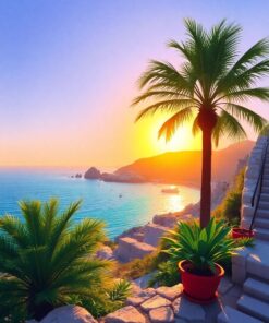 Tropical Coast Paint Numbers