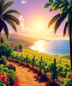 Coastal Vineyard Paint Numbers