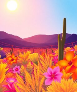 Desert Flora Paint Numbers