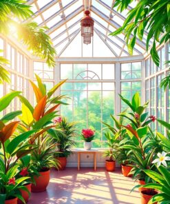 Tropical Glassroom Paint Numbers