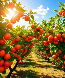 Grapefruit Orchard Paint Numbers