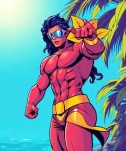 Hero Domino Paint Numbers