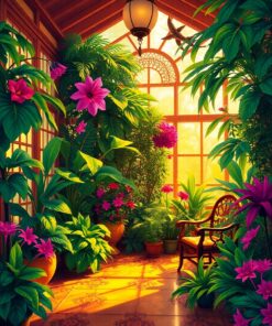 Indoor Garden Paint Numbers