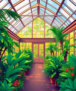 Tropical Orangery Paint Numbers