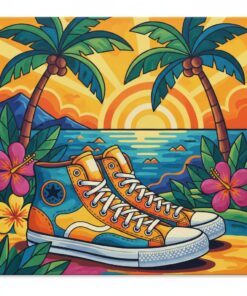 Sunlit Tropical Retro Hightops Paint By Numbers