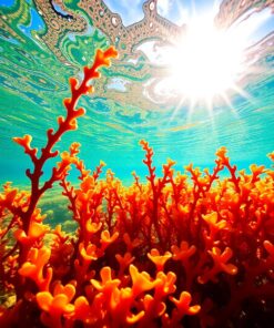 Tropical Seaweed Paint Numbers