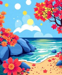 Shoreline Crab Paint Numbers