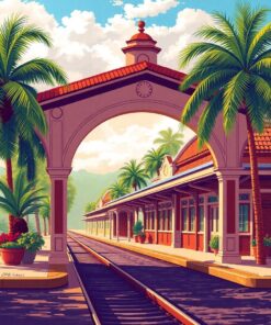 Station Arch Paint Numbers