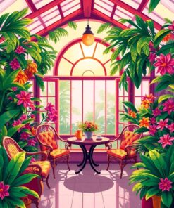 Tea Room Paint Numbers